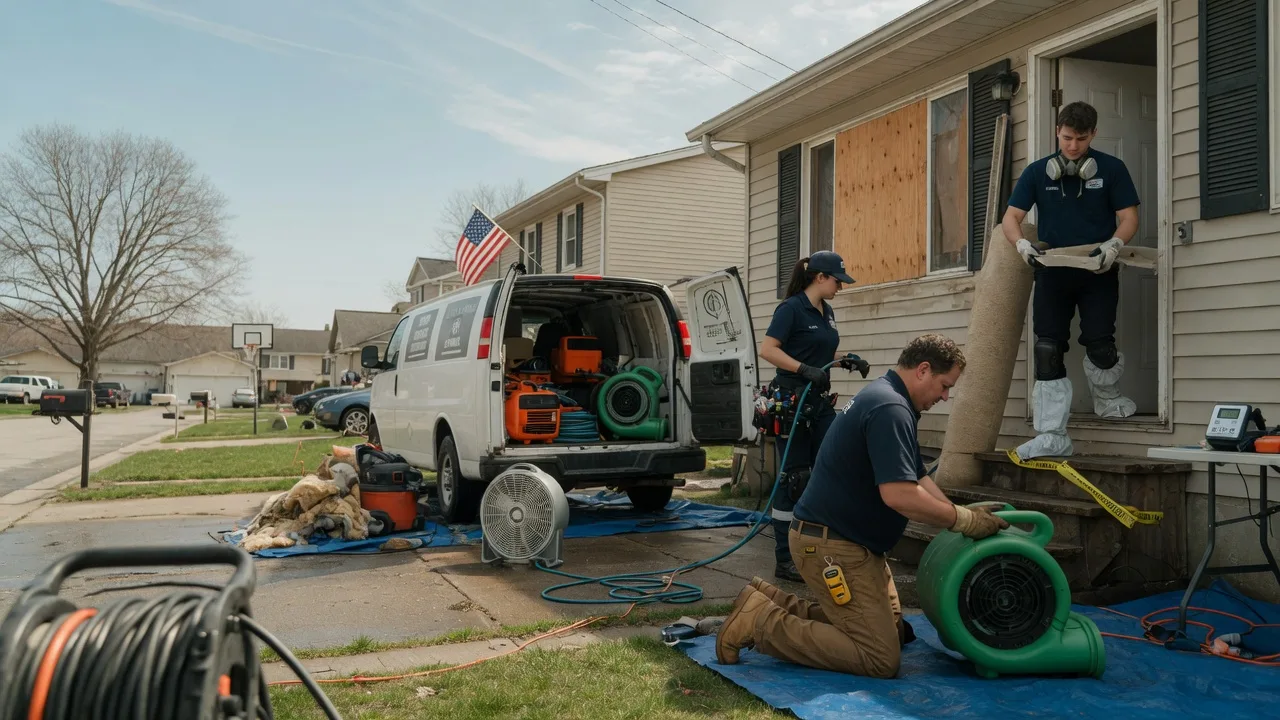 Water Damage Restoration in Farmington, WA near me